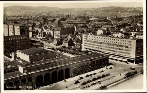 Stuttgart württemberg - ak, in