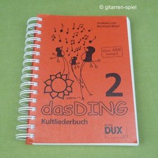 Das Ding 2 Kultliederbuch ohne