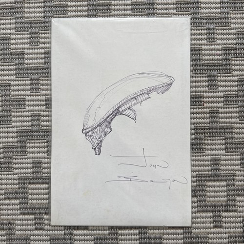 Alien aliens original art - art, head