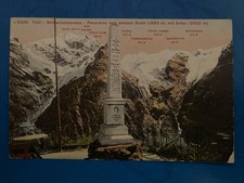 Tirol • Stilfserjochstrasse - Panorama vom Weissen Knott • 1912 gelaufen
