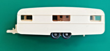 Wiking H0 92 Großer Wohnwagen "Caravan" Crème Farbe ohne OVP (U)