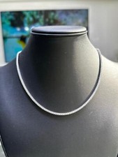 14k Weißgold & natürliche