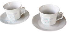 Set 2x Kaffee Gedecke "Sissi" Sammelgedeck Porzellan Bavaria Mitterteich #634-15