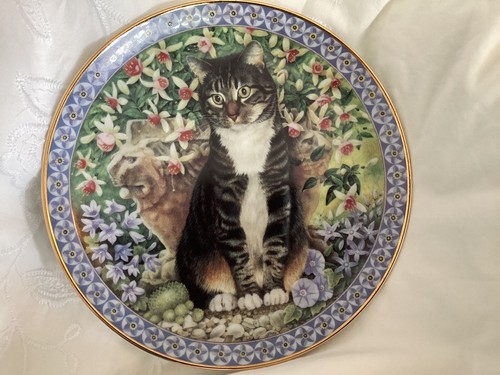 Handbemalte deko katze - handbemalte,