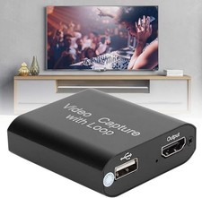 4K/1080p USB 2.0 Videoaufnahmekarte mit Loop, unterstützt HDMI (gleichzeitig HDM