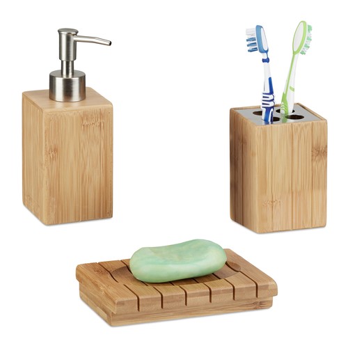 Badaccessoires bambus