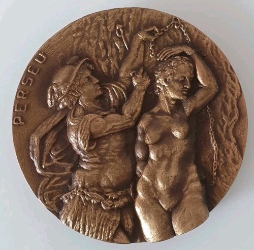 Kunst medaille perseus - medaille, zu