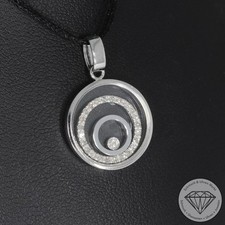 Wert 1950 € Brillant Diamant Anhänger 750 18 Karat Weiß Gold xxyy