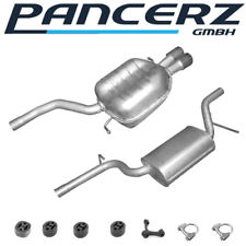 Komplette Auspuffanlage ab Kat