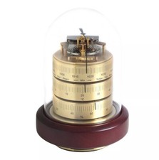 Barigo Stand Wetterstation mechanisch Baro Thermo Hygro Messing 160x110mm 3026 