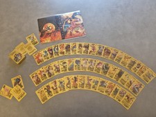 55 goldene Pokemonkarten mit