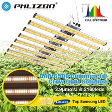 PHLIZON 640W LED Grow Light Samsung LED Full Spectrum Indoor 5~9Pflanzen FC6500