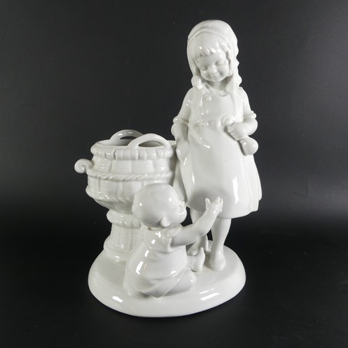 Niedliche alte porzellanfigur - niedliche,