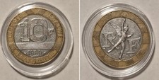 Frankreich 10 Francs 1989