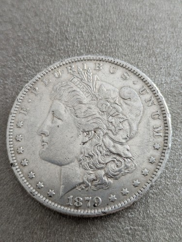 Silbermünze 1879 morgan - silbermünze,,