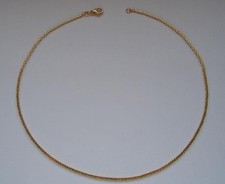 Königskette Hals Kette Collier im Königs design 8 Kt. 333 Gold 43 cm .