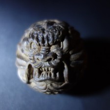 schönes Buchsbaum Netsuke aus