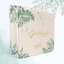 Gästebuch Hochzeit mit Fragen