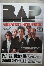 BAP...Greatest Hits Tour...Saarbrücken 2006 ...Original Tour-Poster