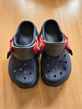 Crocs Kinder blau rot Gr. J1