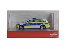 Herpa 098465 Volkswagen VW Passat Variant Polizei Bremen Sammlermodell 1:87 Neu