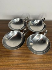 4x Eisbecher Alessi Edelstahl