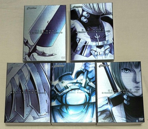 Claymore anime dvd set - claymore,