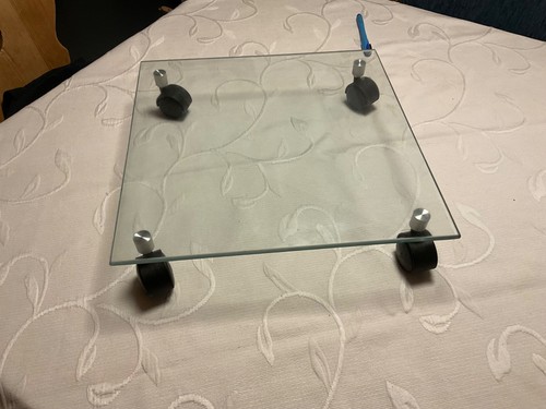 Pflanzenroller glas 36x36 - glas, cm