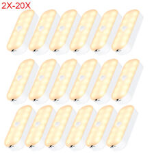 LED Nachtlicht mit Bewegungsmelder Magnetisch Nachtlampe Schrank Treppenlicht