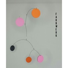 Mobile Skulptur aus Holz 50 x