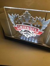 SMIRNOFF Vodka - LED Werbung Leuchtreklame inkl. Netzteil, TOP Zustand