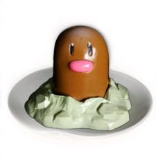 Pokémon diglett tomy pvc - pokémon,