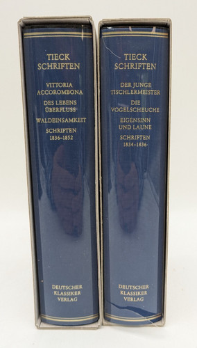 Ludwig tieck schriften - tieck,