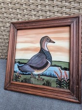 Vintage Hinterglasmalerei