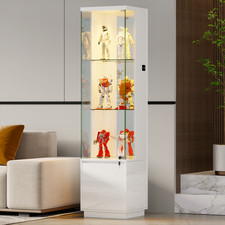Glasvitrine mit LED