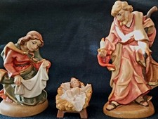 Krippenfiguren aus Holz