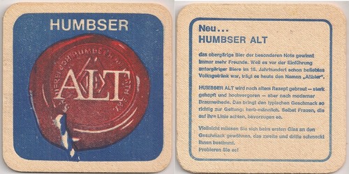 Humbser bier alter - -,