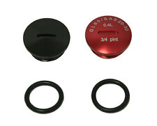 Deckel Kappen Verschlussschrauben rot + schwarz Motor  für Simson S51 SR50 S70