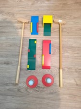 Minigolfspiel aus Holz   Indoor / Outdoor