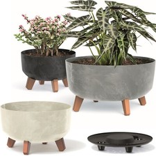 Bonsai Schale Baum Mini Garten Blumentopf an den Füßen Pflanzkübel mit Einsatz