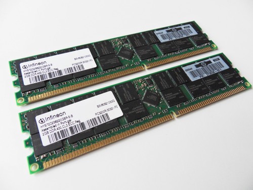 4gb 2x2gb server ram infineon - 4gb,