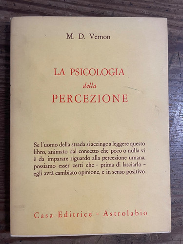 Vernon die psychologie - d.,