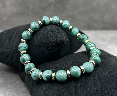 Natur malachit armband 8 - armband,