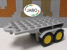 ( RB L 2 ) LEGO Duplo Anhänger Auflieger Baustelle Transport LKW Feuerwehr