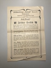 ~1915 alter Flyer