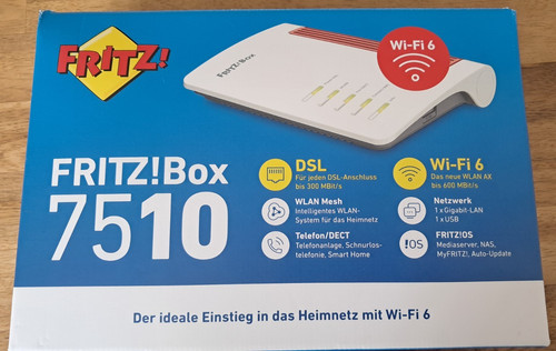 Router fritzbox 7510 dsl - fritzbox,