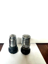 Zeiss Winkel  Mikroskop Objektive 25/0,45 160/0,17 und 100/1,30 Oel  160mm TL