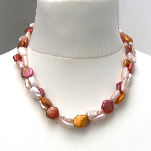 Perlen collier biwa - perlen,