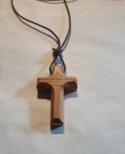 Kreuz, Halskette Holzkreuz