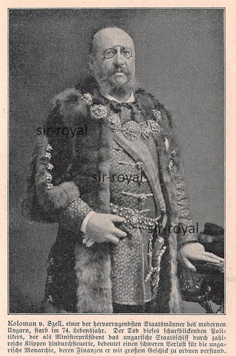 Koloman von szell - von, staatsmann